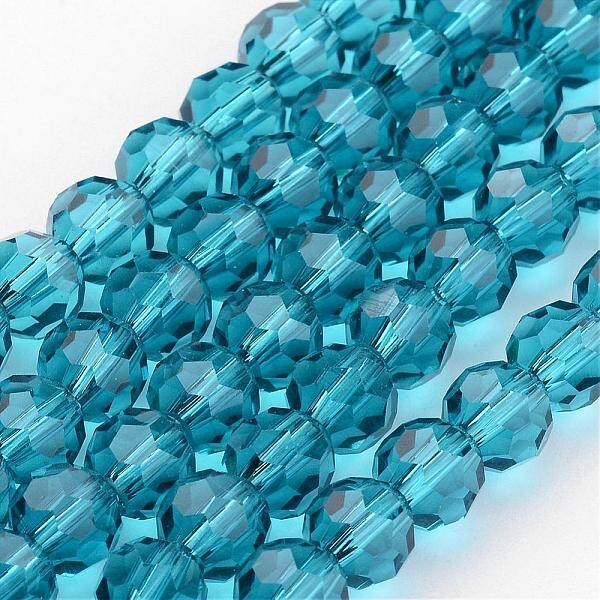 Transparent Glass Bead Strands