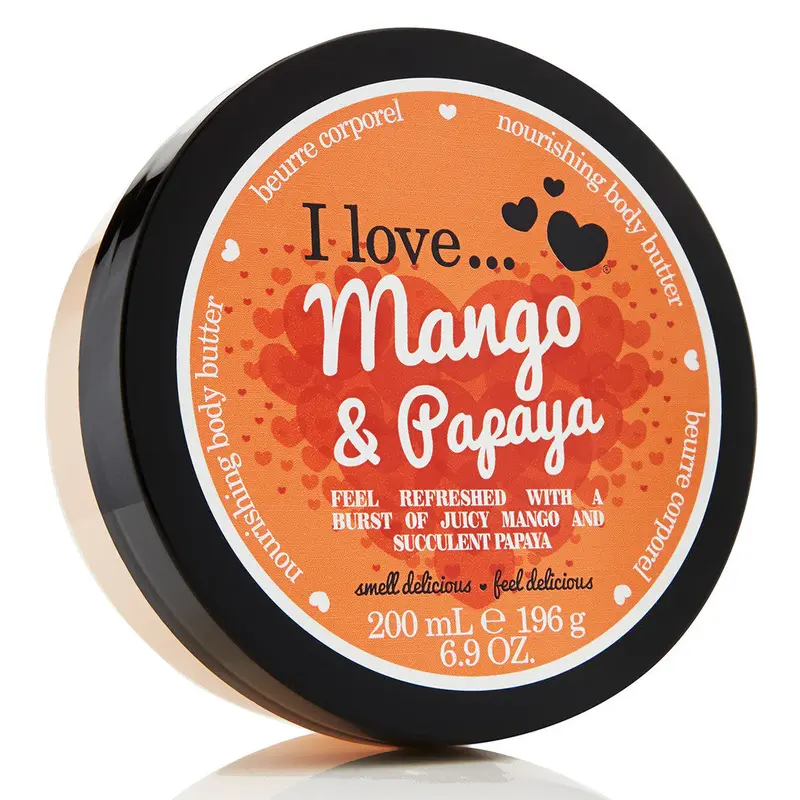 I Love Mango & Papaya Moisturizing Body Butter 200ml
