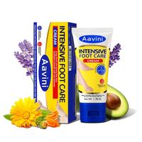 Aavini Intense Foot Cream - Repairs Cracked Skin, Antibacterial and Deodorizing, Removes and Softens Calluses, For All Skin T...