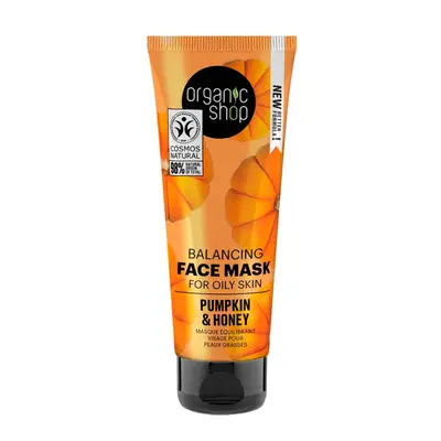 Organic Shop Pumpkin Face Mask Oily Skin 75ml