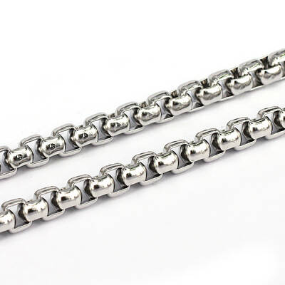 Tarnish Resistant 304 Stainless Steel Box Chains