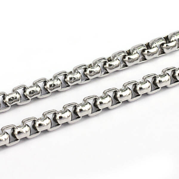 Tarnish Resistant 304 Stainless Steel Box Chains