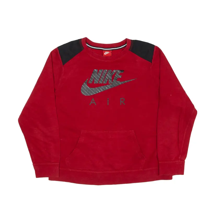 NIKE Air Sweatshirt Red Boys XL