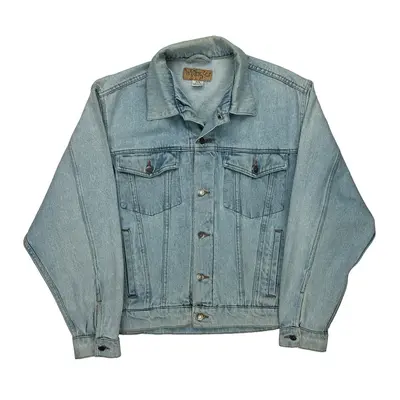 Wrangler Denim Jacket - Medium Light Wash Cotton