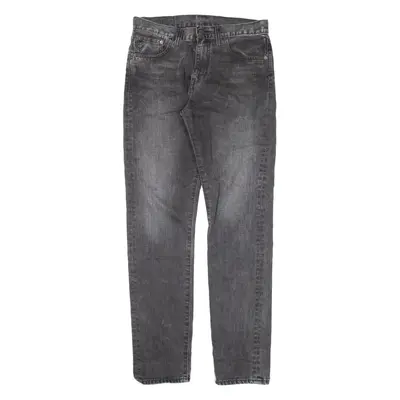 LEVI'S 508 Jeans Mens Black Regular Tapered W29 L32