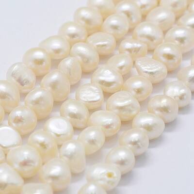 Natural Cultured Freshwater Pearl Beads Strands