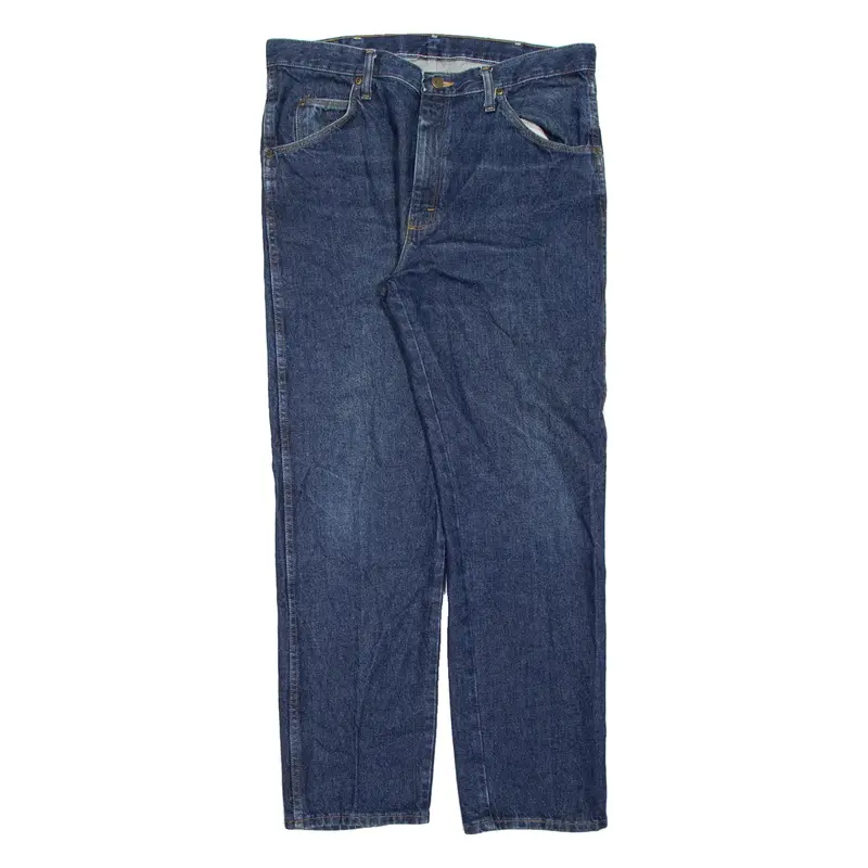 WRANGLER Mens Jeans Blue Relaxed Straight W36 L30