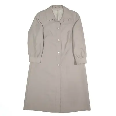 LADY ADLER Overcoat Jacket Grey Womens M