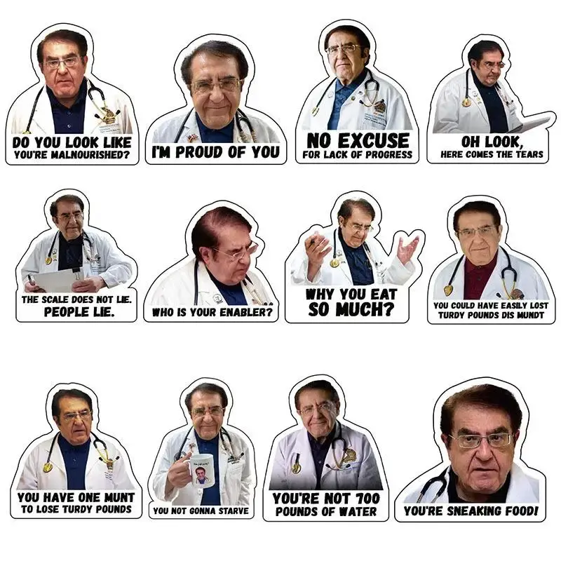 Dr. Now Funny Quote Pattern Magnet, 1 Set Inspirational Refrigerator Magnet, Kitchen Decoration for Home Office Dormitory
