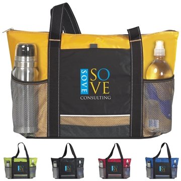 25 Customized Icy Bright Cooler Tote - 24 Can Capacity & ...