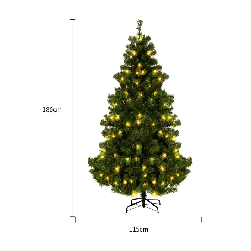 More Discount  Off Christmas Tree PVC Artificial Snow Christmas Tree Mall Window Decoration Tree Cedar Christmas Tree Christm...
