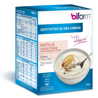 Biform Natillas Yogurt Cereals 6 Sachets
