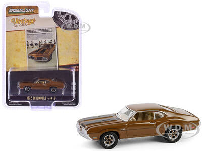 1972 Oldsmobile 442 Brown with Black Stripes \