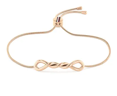 Tommy Hilfiger Elegante Bracciale In Bronzo Twist 2780731