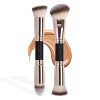 MAANGE Twin Head Makeup Brush Set, 2 Counts Makeup Tools for Traveling Gift for Women & Girl, Multifunctional Makeup Brushes,...