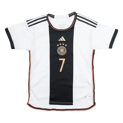 ADIDAS Deutscher Fussball-bund Mens Football Shirt Jersey White M