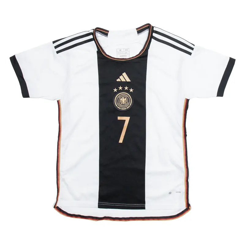 ADIDAS Deutscher Fussball-bund Mens Football Shirt Jersey White M