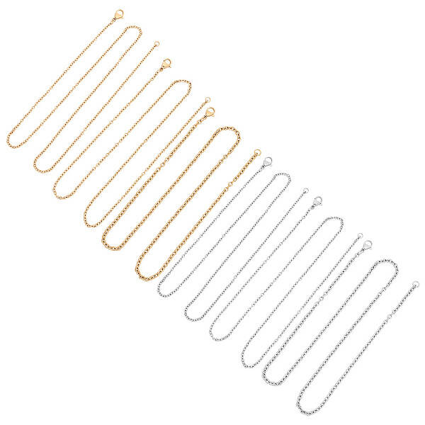 304 Stainless Steel Cable Chain Necklace