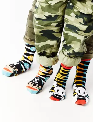 JULIUS & SKURVY MATCHY MISMATCHY SOCKS SET | 2nd Pair: ADULT SMALL | 1st Pair: ADULT SMALL