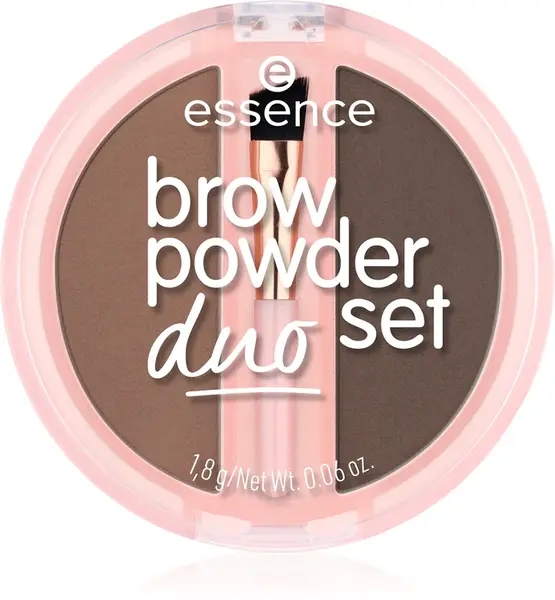 essence Duo eyebrow kit color 02 Medium 1.8 g