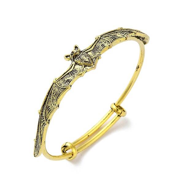 Gothic Bat Alloy Expandable Bangles