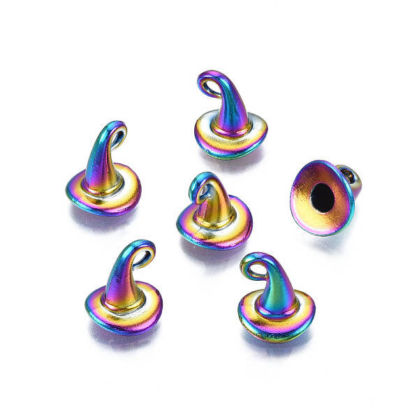 Rainbow Color Alloy Pendants