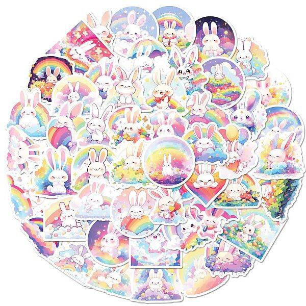 Rabbit Paper Sticker