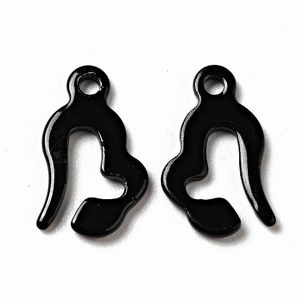 Spray Painted 201 Stainless Steel Charms