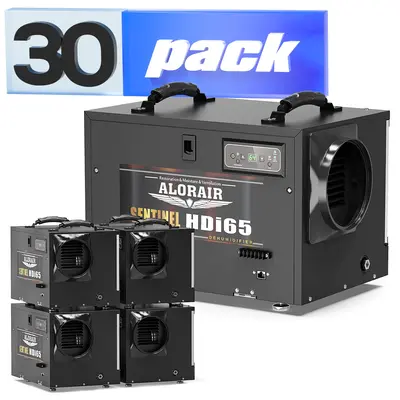 ALORAIR Wholesale Packs Sentinel HDi65 (Black) Dehumidifier (pack of 30)