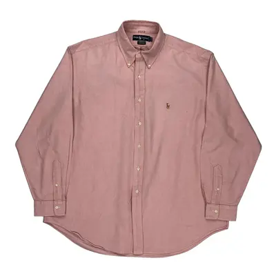 Yarmouth Ralph Lauren Shirt - XL Pink Cotton