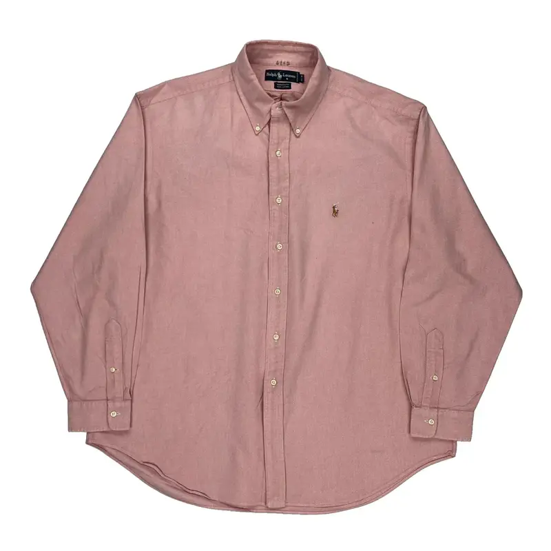 Yarmouth Ralph Lauren Shirt - XL Pink Cotton