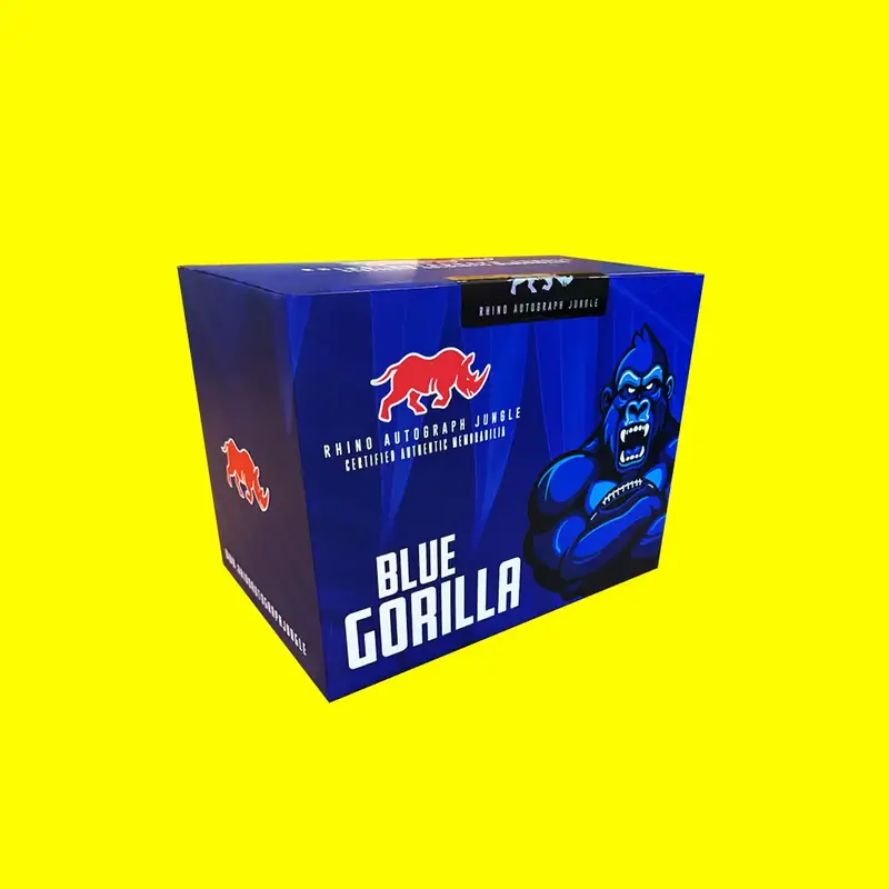 Rhino Autograph Jungle Blue Gorilla 1 Box PYT