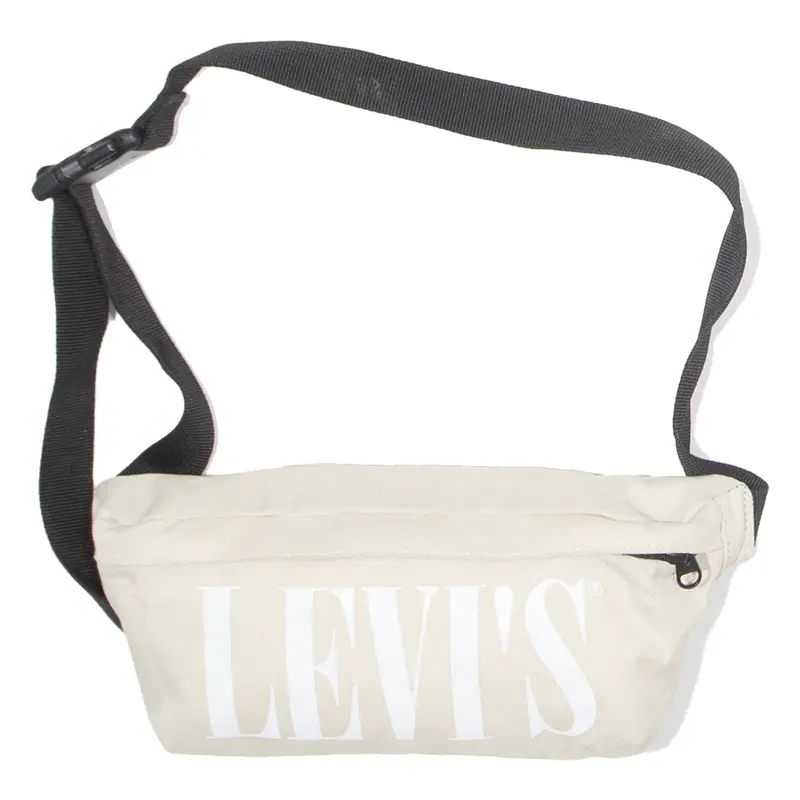 LEVI'S Mens Bum Bag Beige Synthetic