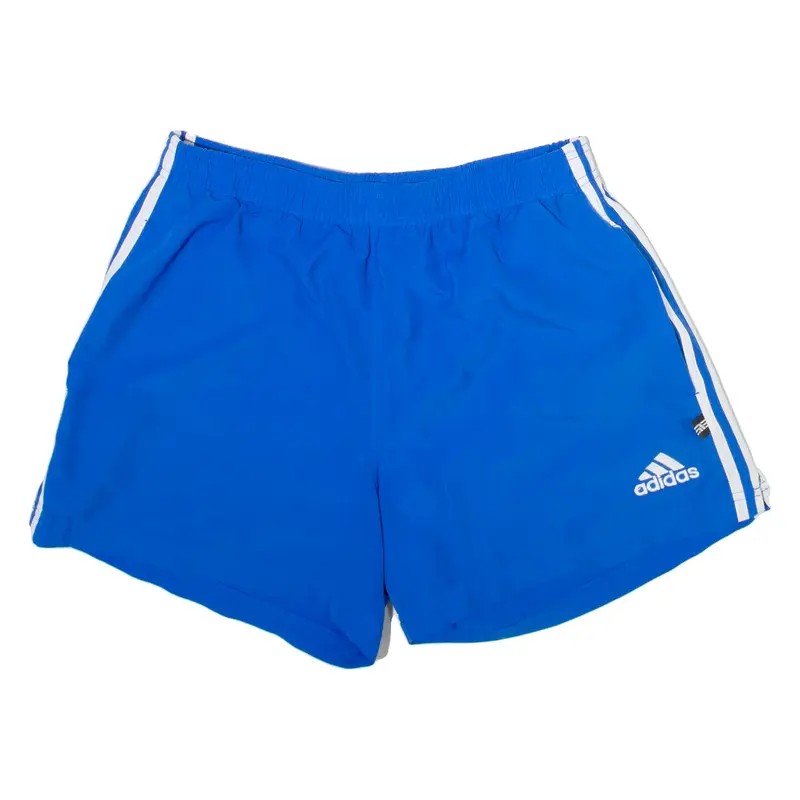ADIDAS Mens Sports Shorts Blue Relaxed M W30