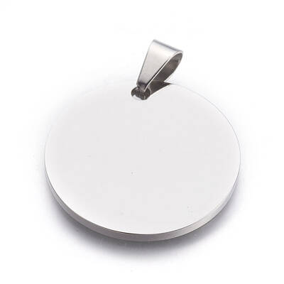 Tarnish Resistant 304 Stainless Steel Stamping Blank Tag Pendants