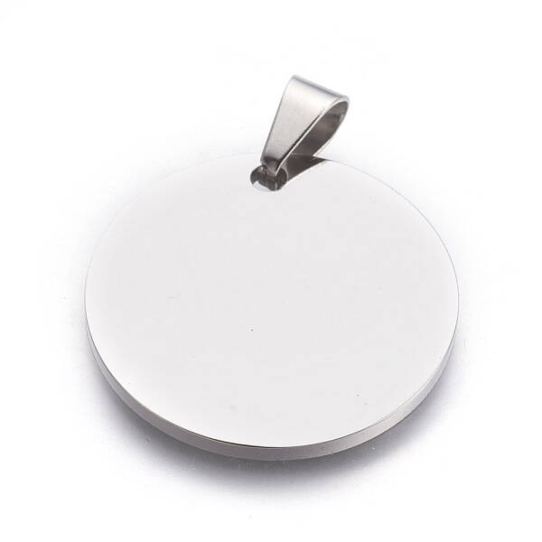 Tarnish Resistant 304 Stainless Steel Stamping Blank Tag Pendants