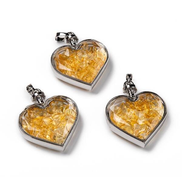 Glass Bottle Pendants