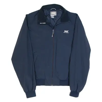 HELLY HANSEN Mesh Lined Mens Bomber Jacket Blue Nylon M