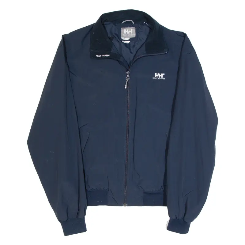 HELLY HANSEN Mesh Lined Mens Bomber Jacket Blue Nylon M