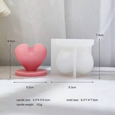 Heart DIY Food Grade 3D Silicone Molds