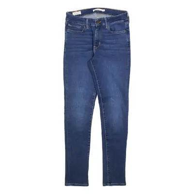 LEVI'S 711 Premium Womens Jeans Blue Slim Skinny W28 L28