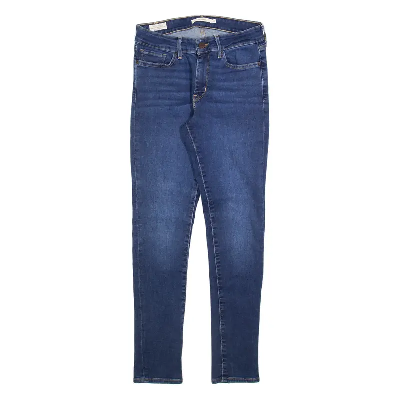 LEVI'S 711 Premium Womens Jeans Blue Slim Skinny W28 L28