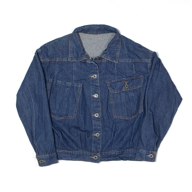 Jacket Blue Denim Womens M