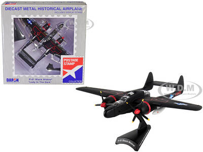 Northrup P-61 Black Widow Fighter Aircraft Lady in the Dark 548th Night Fighter Squadron United States Army Air Forces 1/120 ...