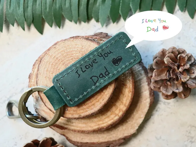 Kids Handwriting Keychain