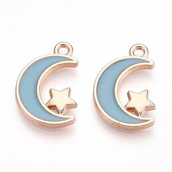 Alloy Enamel Pendants