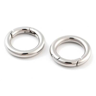 Non-Tarnish 316 Stainless Steel Spring Gate Rings