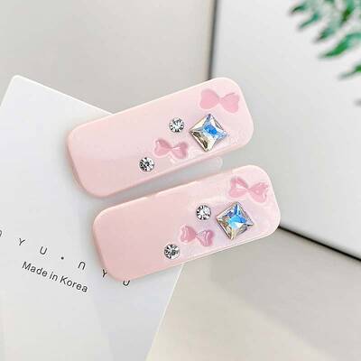 Spray Painted Alloy Alligator Hair Clips for Women Girls