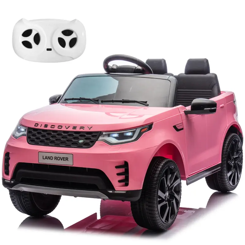 Garvee Ride P Series 12V Kids Ride On Car Land Rover Style Dual Motors 3 Speed Modes 4.5Ah Battery Safety Seatbelt Remote Con...