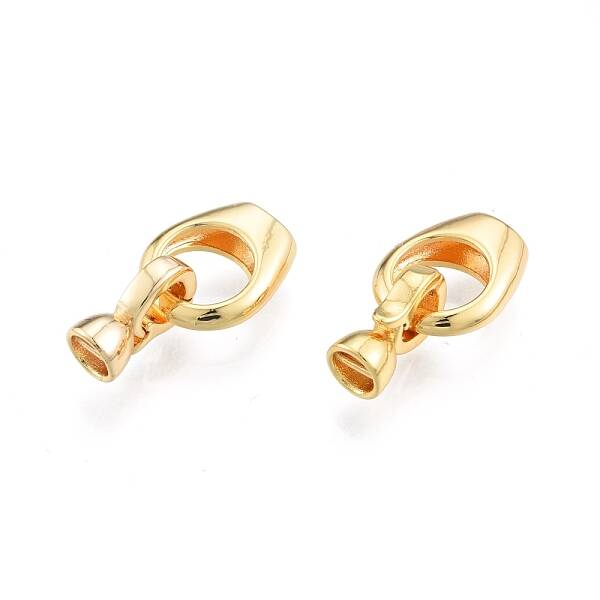 Brass Fold Over Clasps
